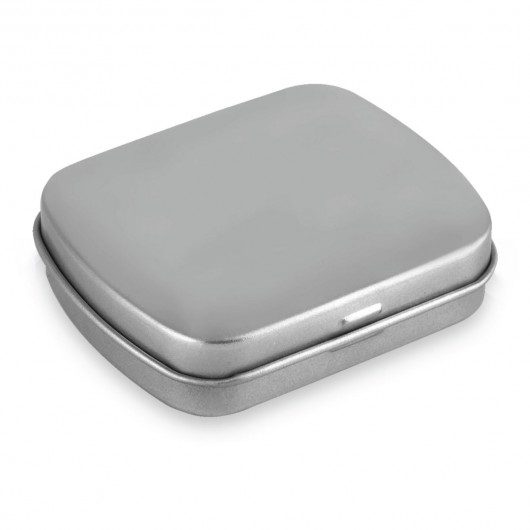 Branded Mint Tins Silver